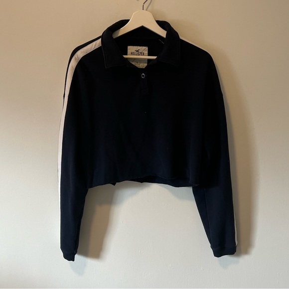 Hollister Collared Crop Top - Picture 9 of 9